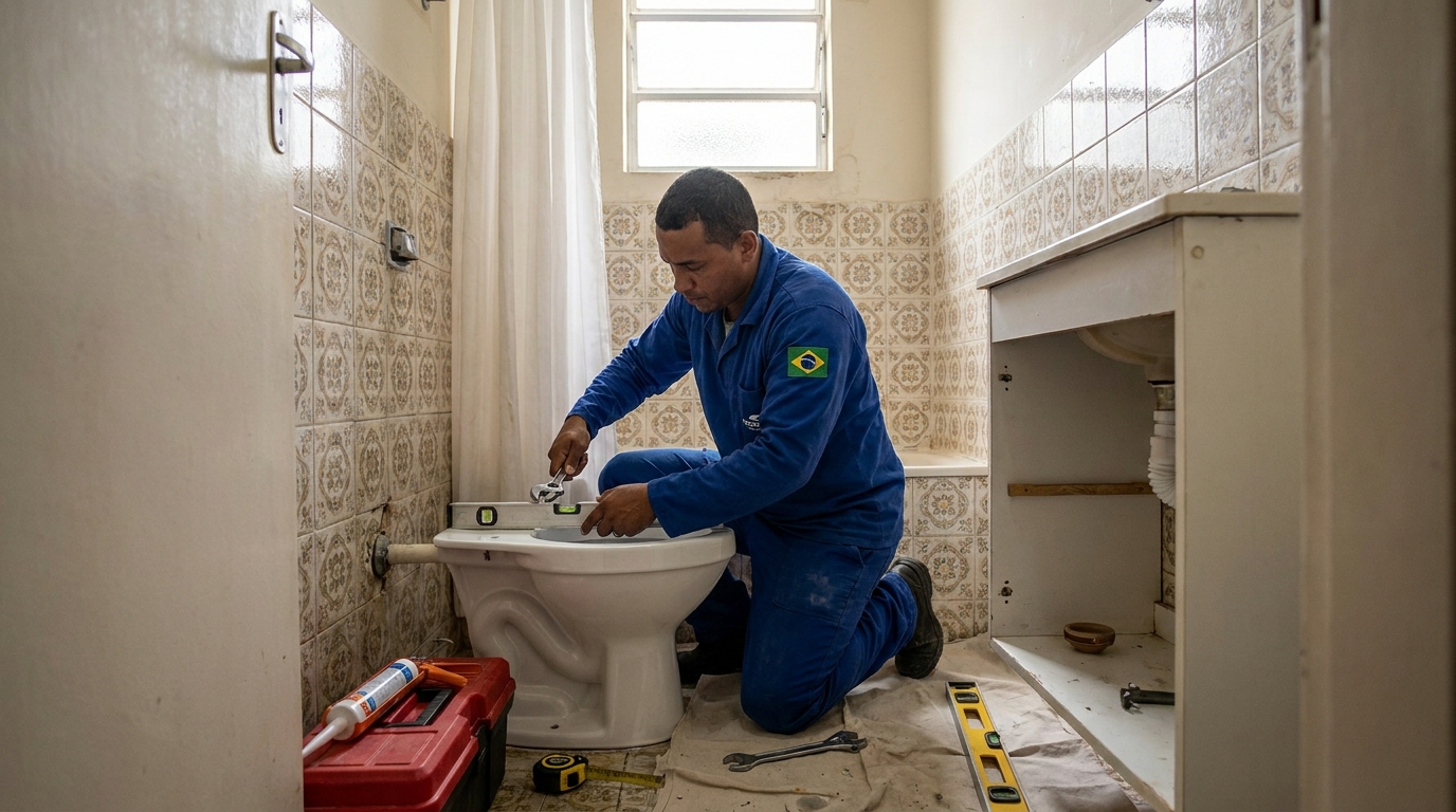 Ajuste de Base e Vedação no Condor, Belém‑PA